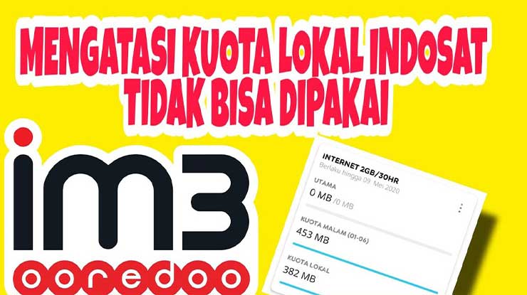 Cara Mengatasi Kuota Lokal Indosat Tidak Connect